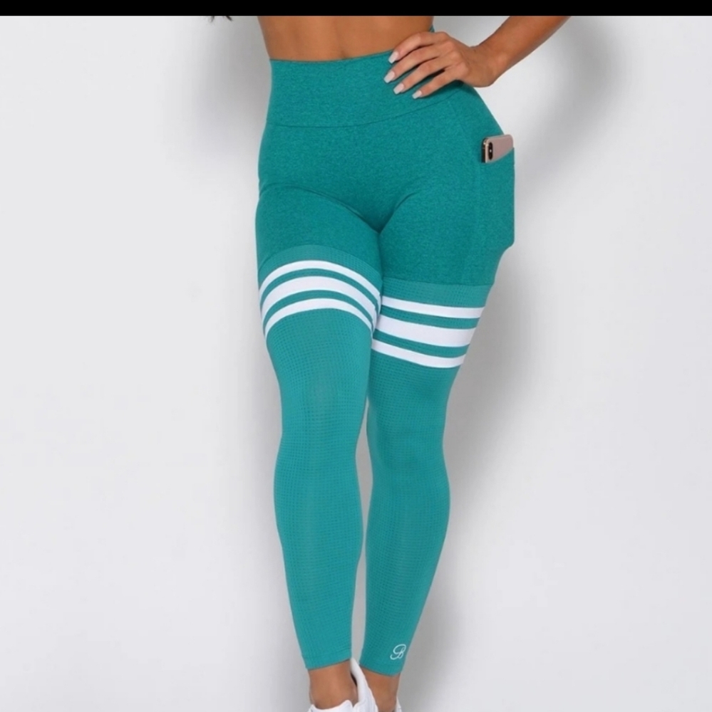 NWT Bombshell Sportwear High Waisted Lagoon